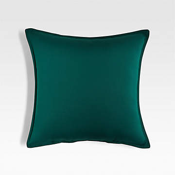 Handwoven solid olive green w/ green stripe cotton throw pillow, doubl –  Water Air Industry