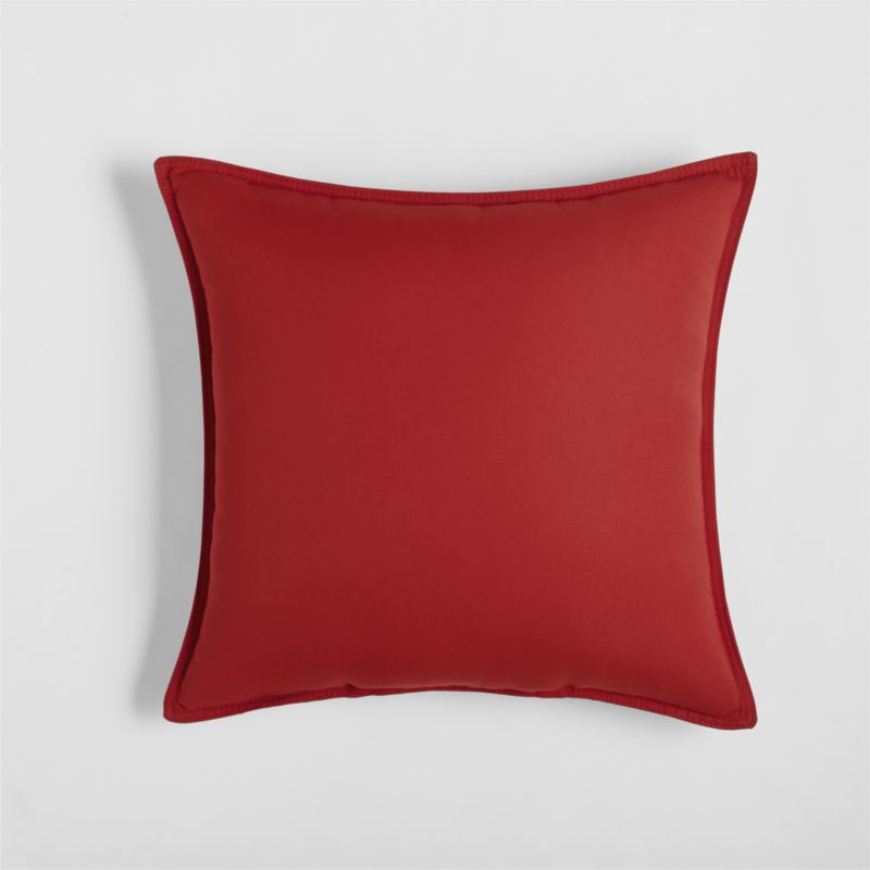 Sunbrella 2pk 20 Canvas Jockey Outdoor Throw Pillows Red : Target