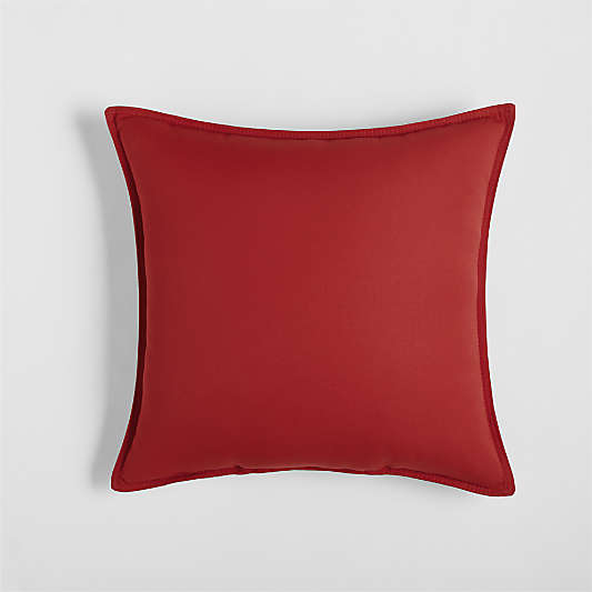 Sunbrella ® Jockey Red 20"x20" Outdoor Pillow