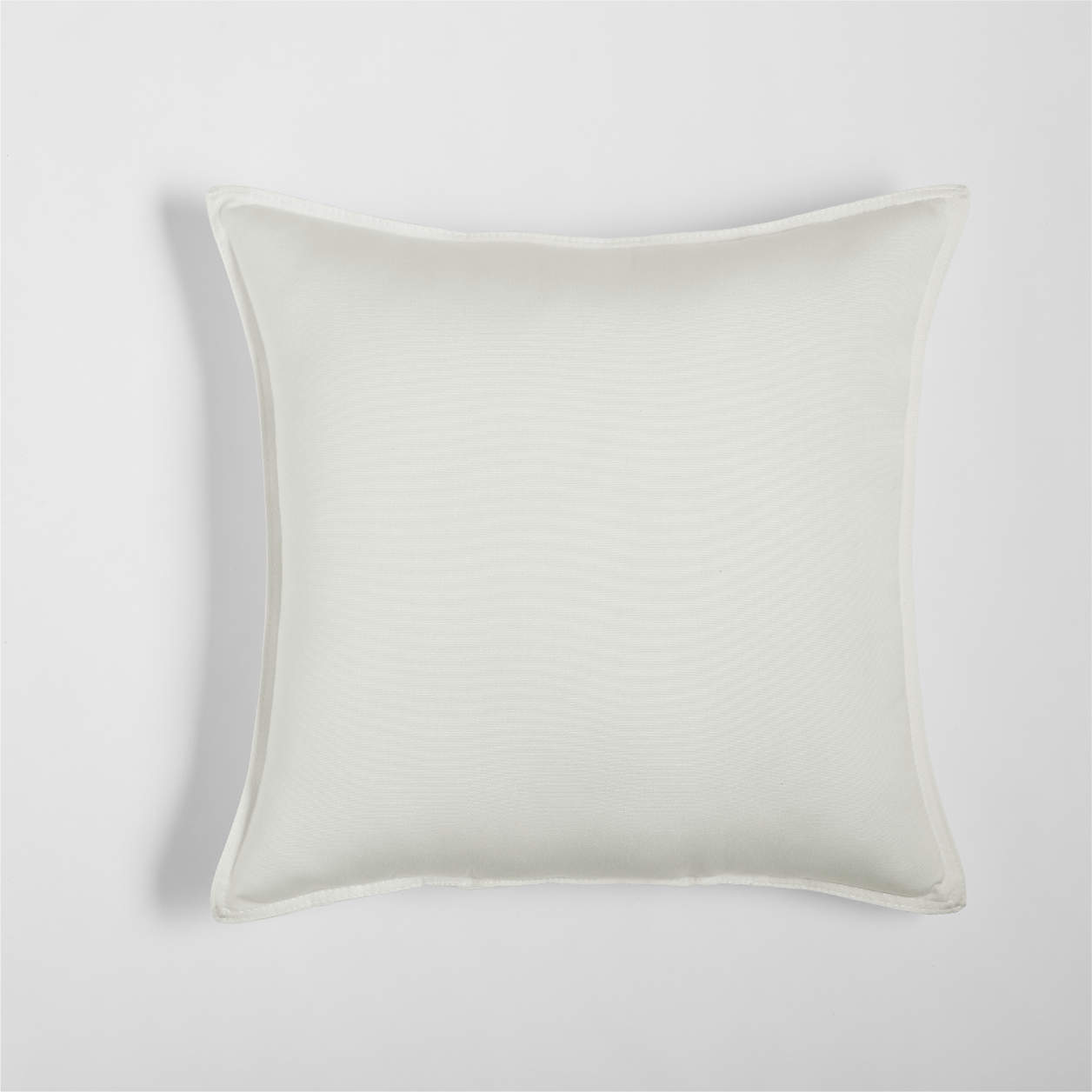 Sunbrella White Outdoor Pillow + Reviews Crate & Barrel Canada