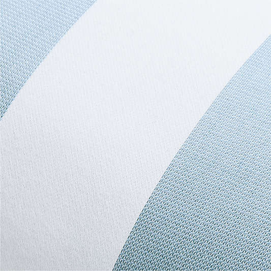 Sunbrella ® 20"x13" Cabana Bunbury Blue Stripe Outdoor Throw Pillow'