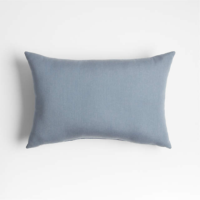 Fuji Sky Blue Outdoor Lumbar Pillow