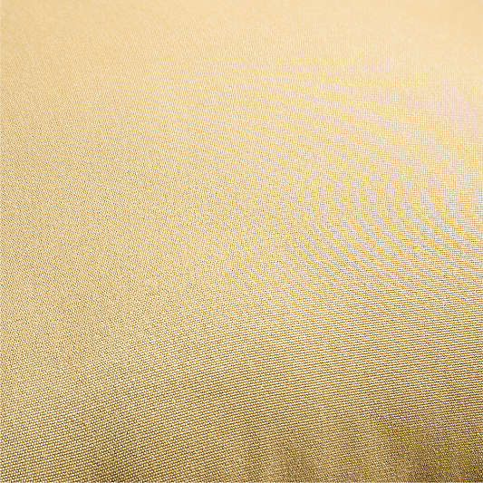 Sunbrella ® Canvas 20"x20" Wheat Yellow Outdoor Throw Pillow