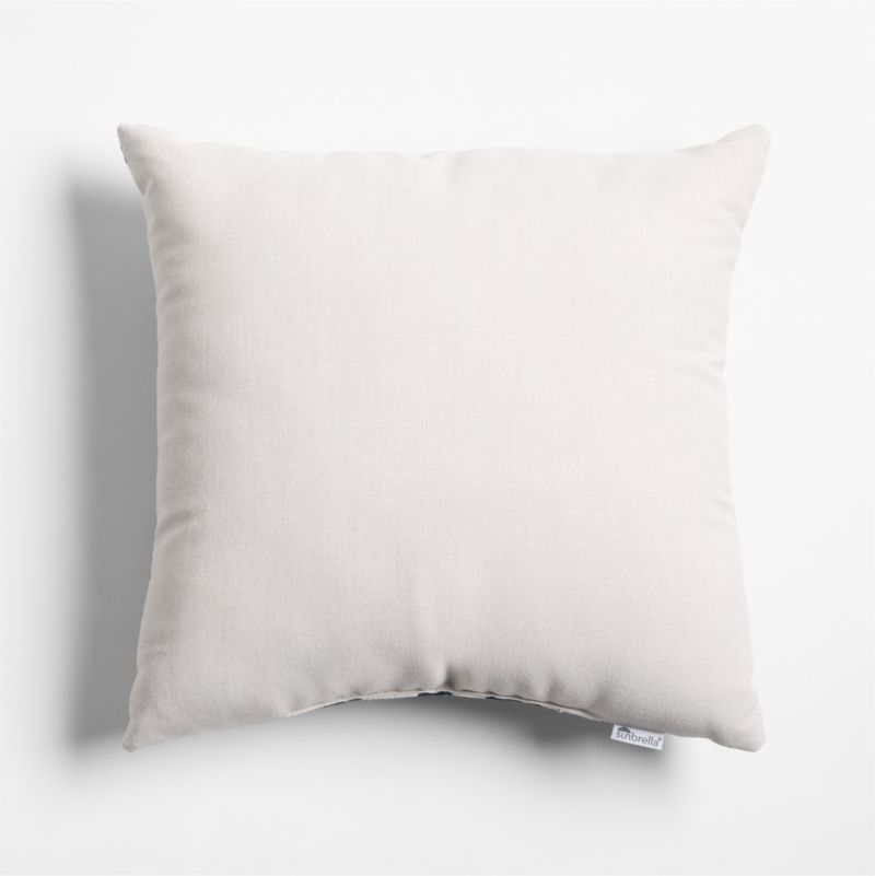 Sunbrella ® Jarah Geo 20"x20" Deep Indigo Indoor/Outdoor Throw Pillow - image 1 of 4