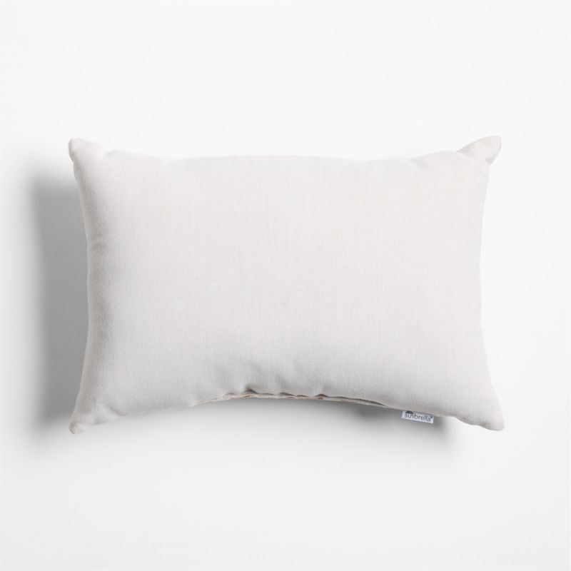 Sunbrella ® Jarah Geo 22"x15" Warm Sand Beige Indoor/Outdoor Throw Pillow - image 1 of 4