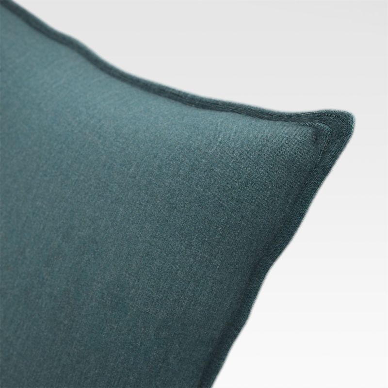 Sunbrella ® Lagoon Teal 20"x20" Outdoor Pillow - image 3 of 4