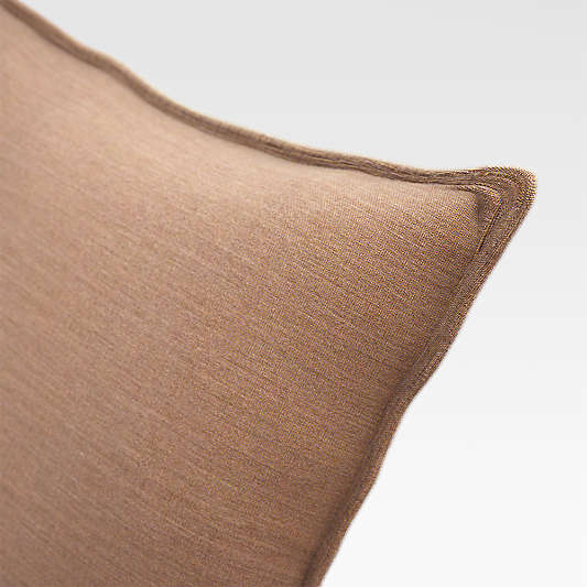 Sunbrella ® 20"x20" Petal Pink Outdoor Pillow