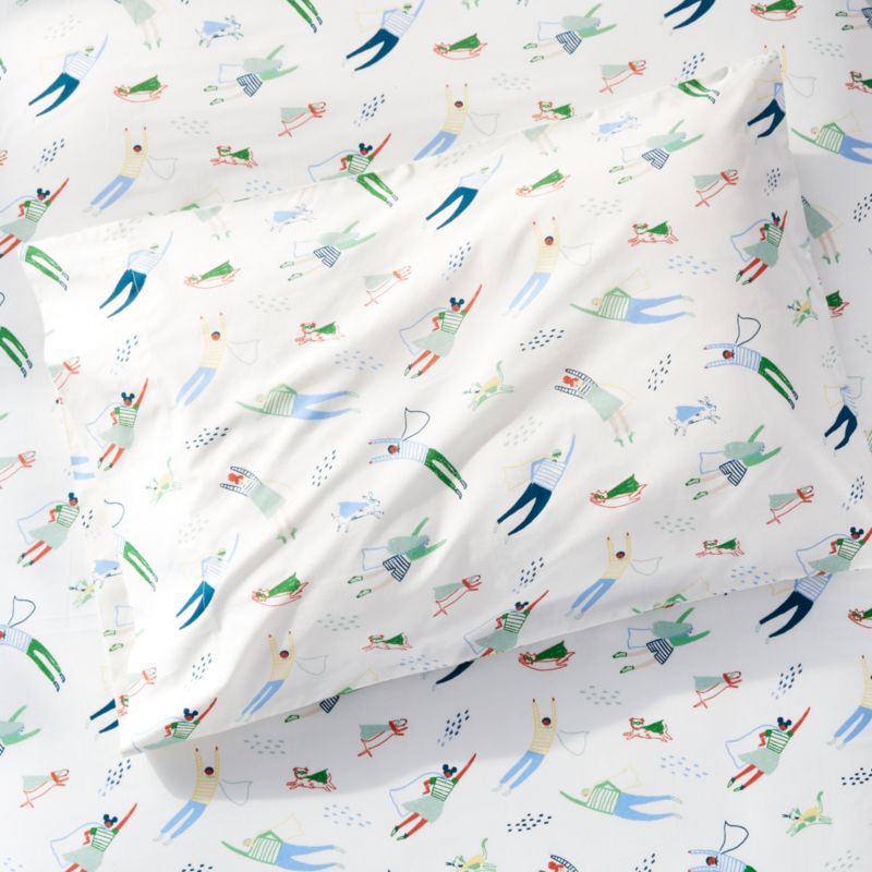 Organic Superhero Pillowcase + Reviews Crate & Kids
