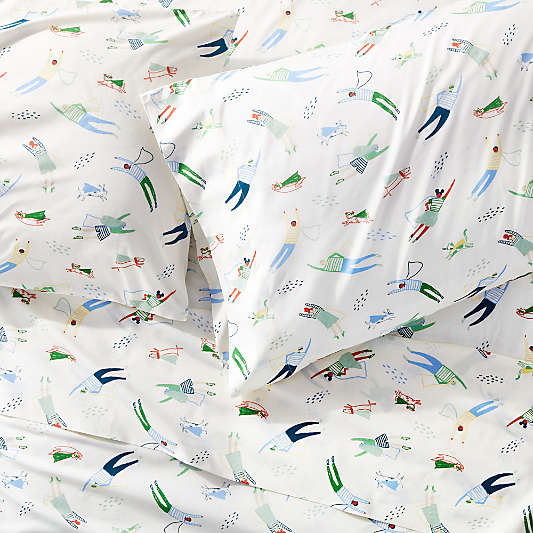 Organic Superhero Full Sheet Set