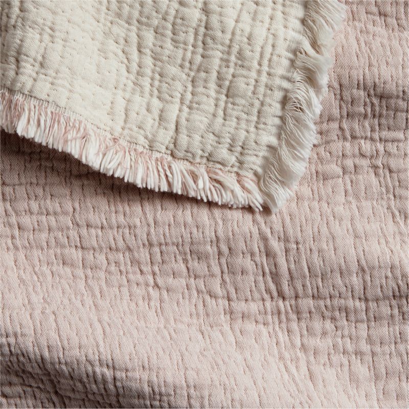 Supersoft Organic Cotton Gauze Classic Mauve Pink Kid Blanket - image 3 of 5