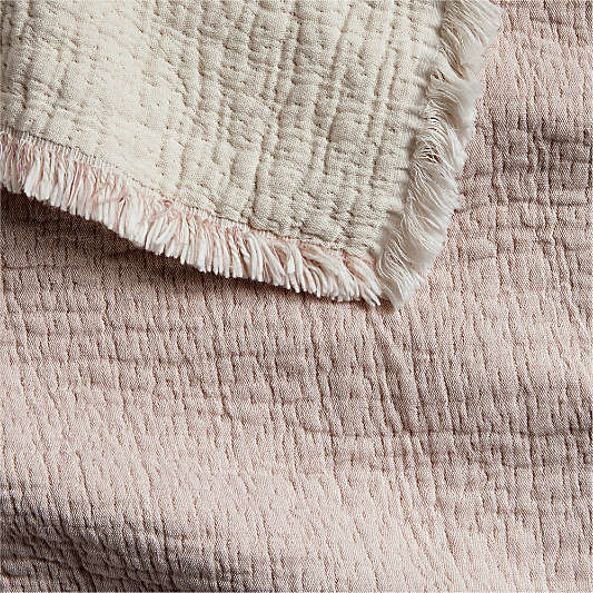 Supersoft Organic Cotton Gauze Classic Mauve Pink Kid Blanket