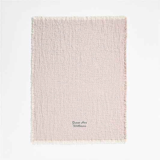 Supersoft Organic Cotton Gauze Classic Violet Rose Baby Stroller Blanket