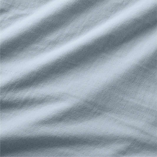 Supersoft Gauze Organic Cotton Sky Blue Twin XL Sheet Set