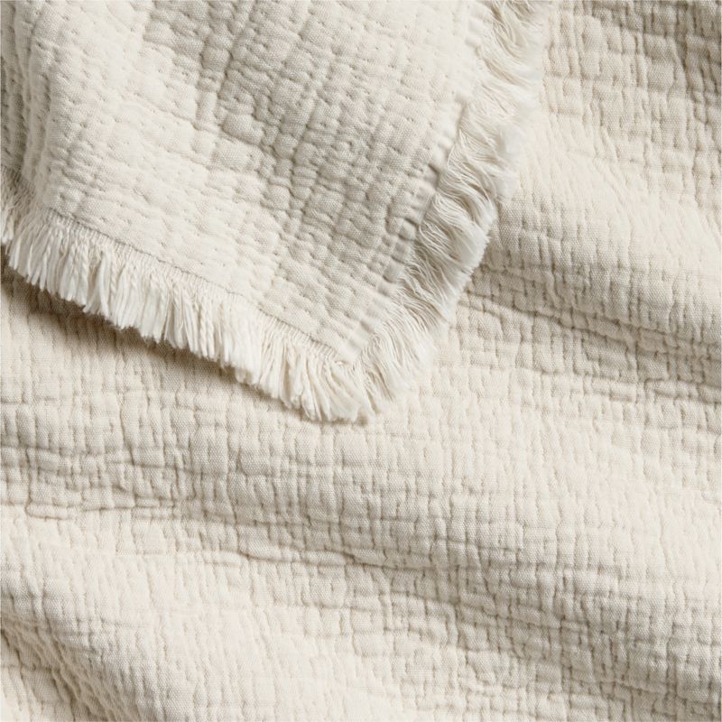 Supersoft Organic Cotton Gauze Stone Tan Kid Blanket - image 3 of 5