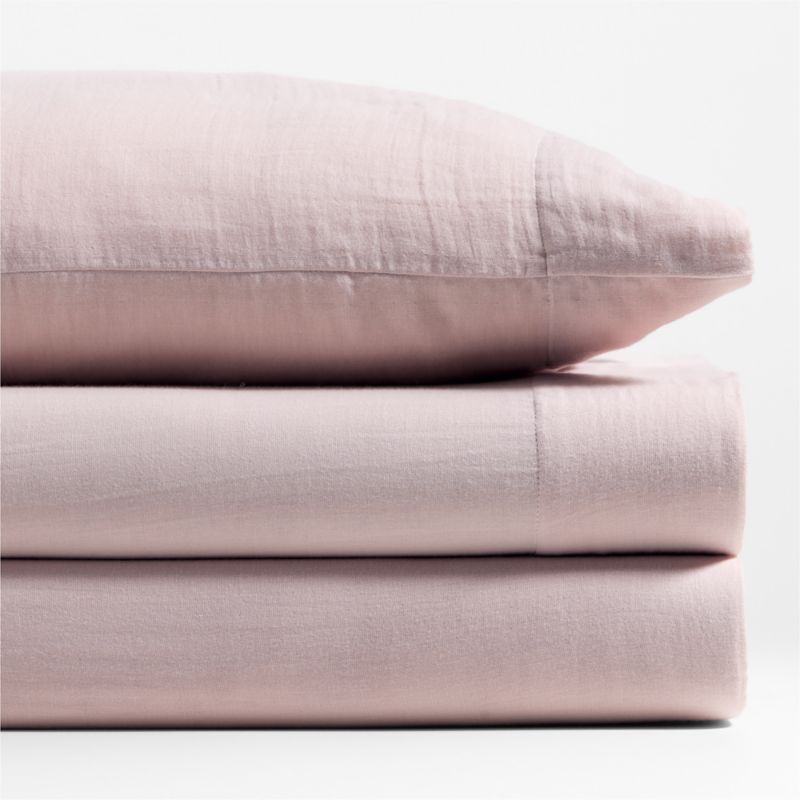 Supersoft Lilac Rose Organic Cotton Gauze Kids Pillowcase - image 5 of 9