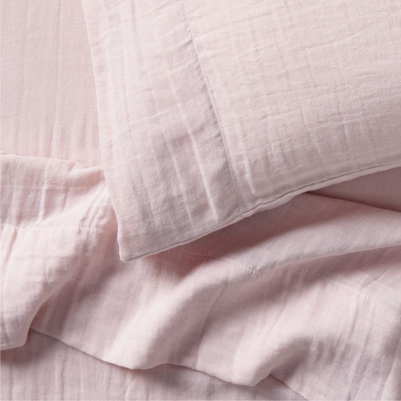 Supersoft Lilac Rose Organic Cotton Gauze Kids Pillowcase - image 6 of 9