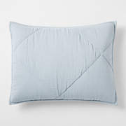 Supersoft Kids Mist Blue Organic Cotton Gauze Pillowcase