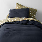 Supersoft Midnight Navy Blue Organic Gauze Kids Pillowcase