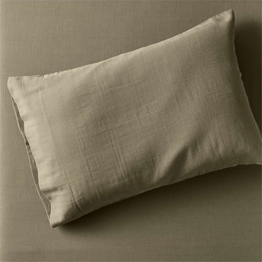 Supersoft Kids Garden Green Gauze Organic Cotton Pillowcase Crate & Kids