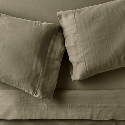 Organic Cotton Gauze White Sheet Set