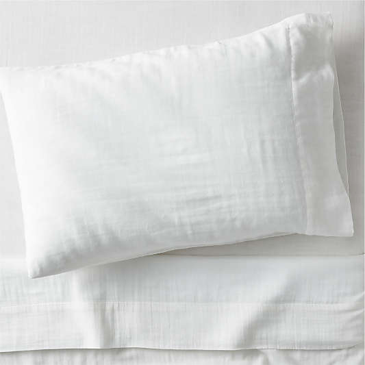 Supersoft Organic Cotton Gauze Pampas Ivory Twin/Twin XL Bed Sheet Set