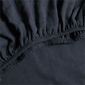 Supersoft Midnight Navy Blue Organic Gauze Kids Pillowcase
