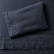 Supersoft Midnight Navy Blue Organic Gauze Kids Pillowcase