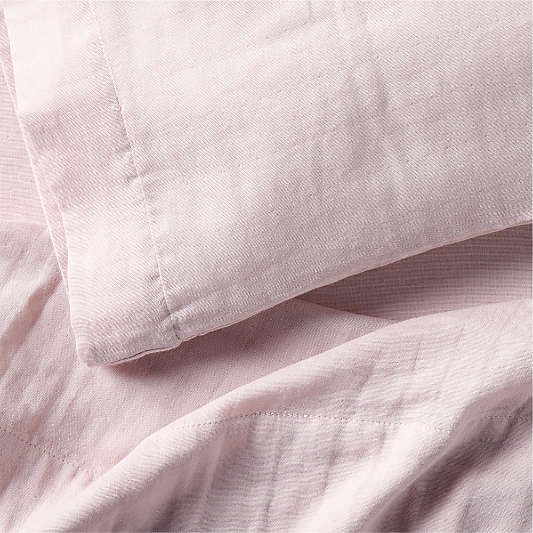 Supersoft Lilac Rose Organic Cotton Gauze Toddler Sheet Set