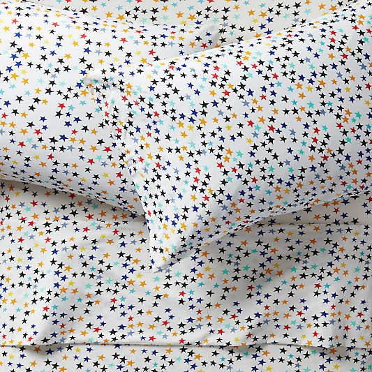 Organic Star Jersey Full Sheet Set