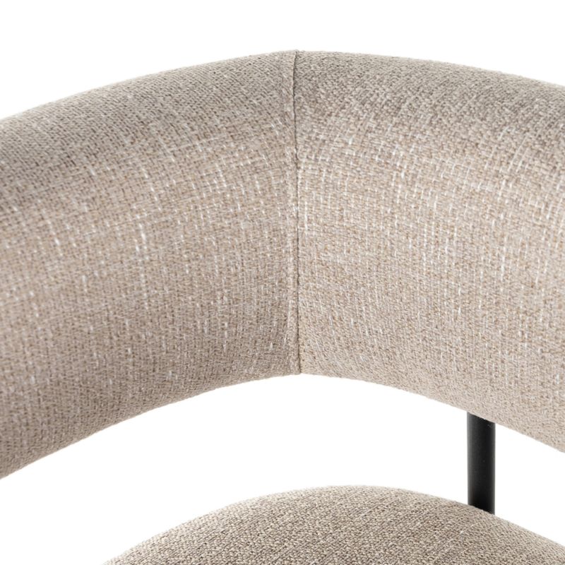 Sutter Beige Bouclé Bar Stool