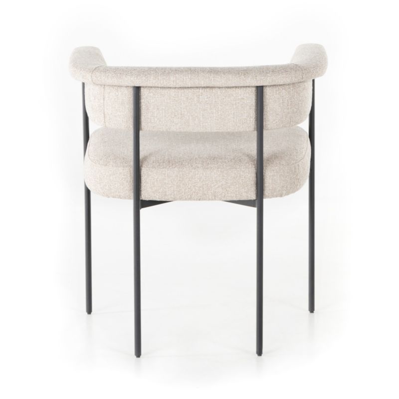 Sutter Beige Bouclé Dining Chair