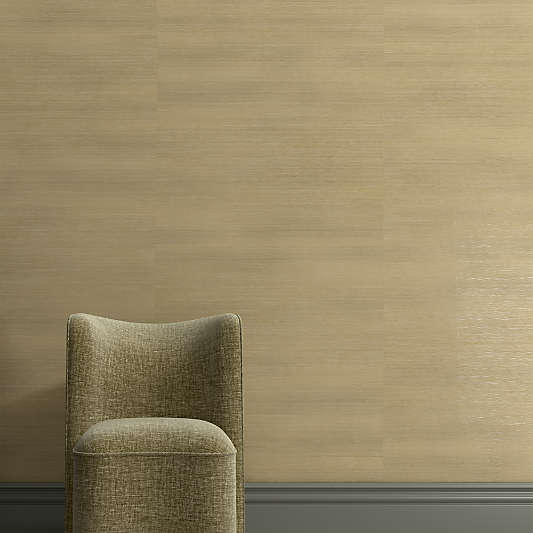 Savannah Khaki Sisal Grasscloth Wallpaper