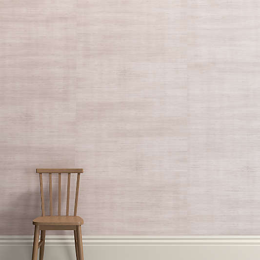 Savannah Petal Pink Sisal Wallpaper