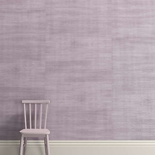 Savannah Orchid Purple Sisal Wallpaper