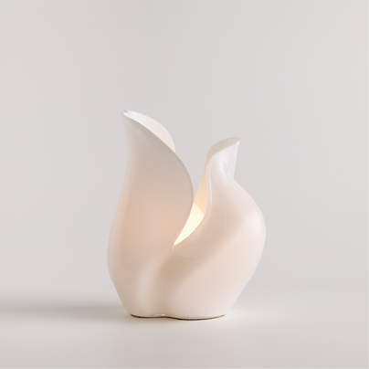 Swan Table Lamp by Laura Harrier and Tiffany Howell