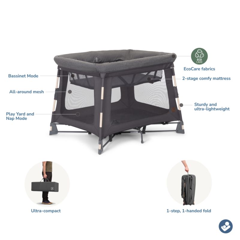 Maxi-Cosi ® Swift Classic Graphite Baby Play Yard - image 9 of 10