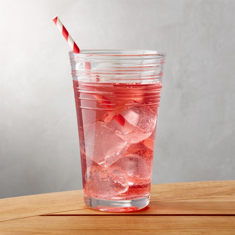 Swirl 8-Oz. Acrylic Drink Glass