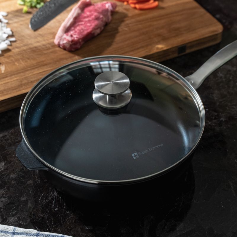Swiss Diamond ® Ceramic Nonstick 4.3-Qt. Saute Pan - image 1 of 5