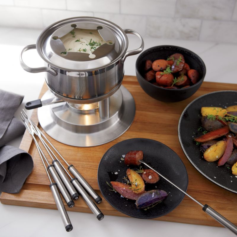 Swissmar Arosa 11-Piece Stainless Steel Fondue Set - image 2 of 6