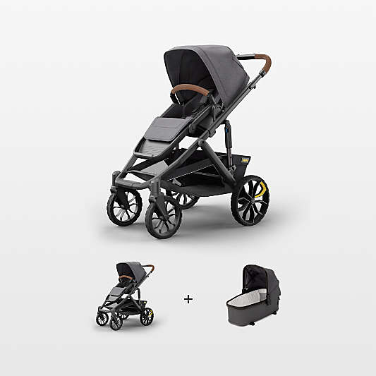 Veer ® Switch&Roll ™ Stroller Frame, Switchback Seat and Bassinet