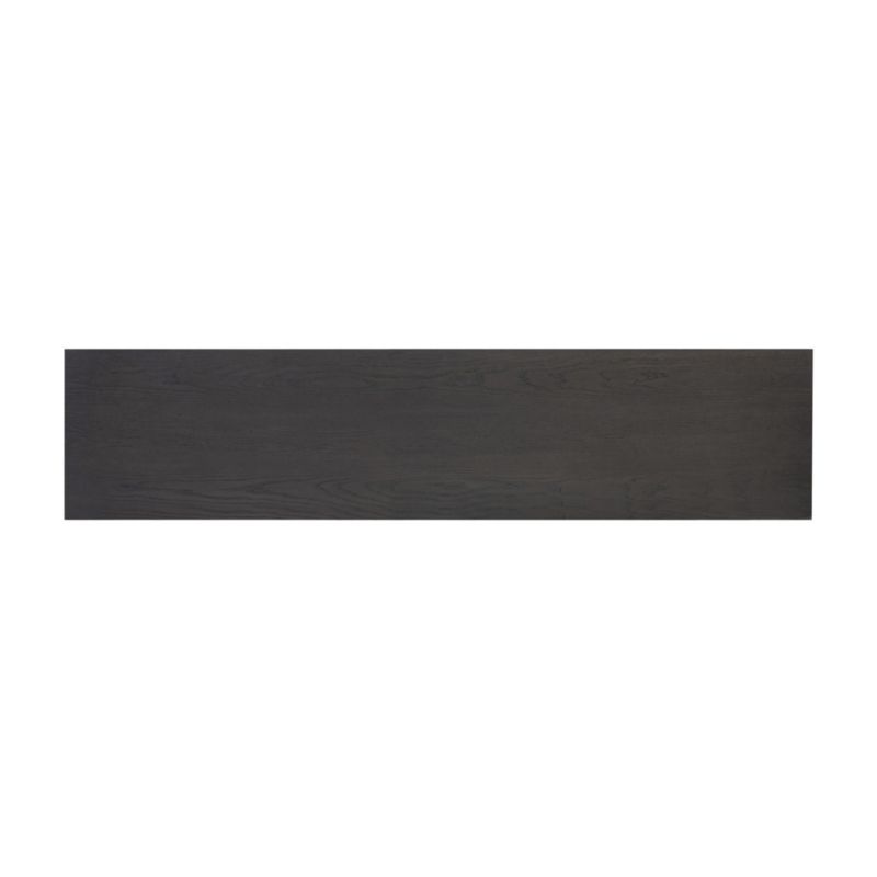 Donovan 72" Black Oak Wood Media Console - image 6 of 10