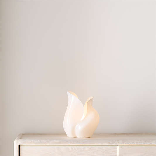 Swan Table Lamp by Laura Harrier and Tiffany Howell