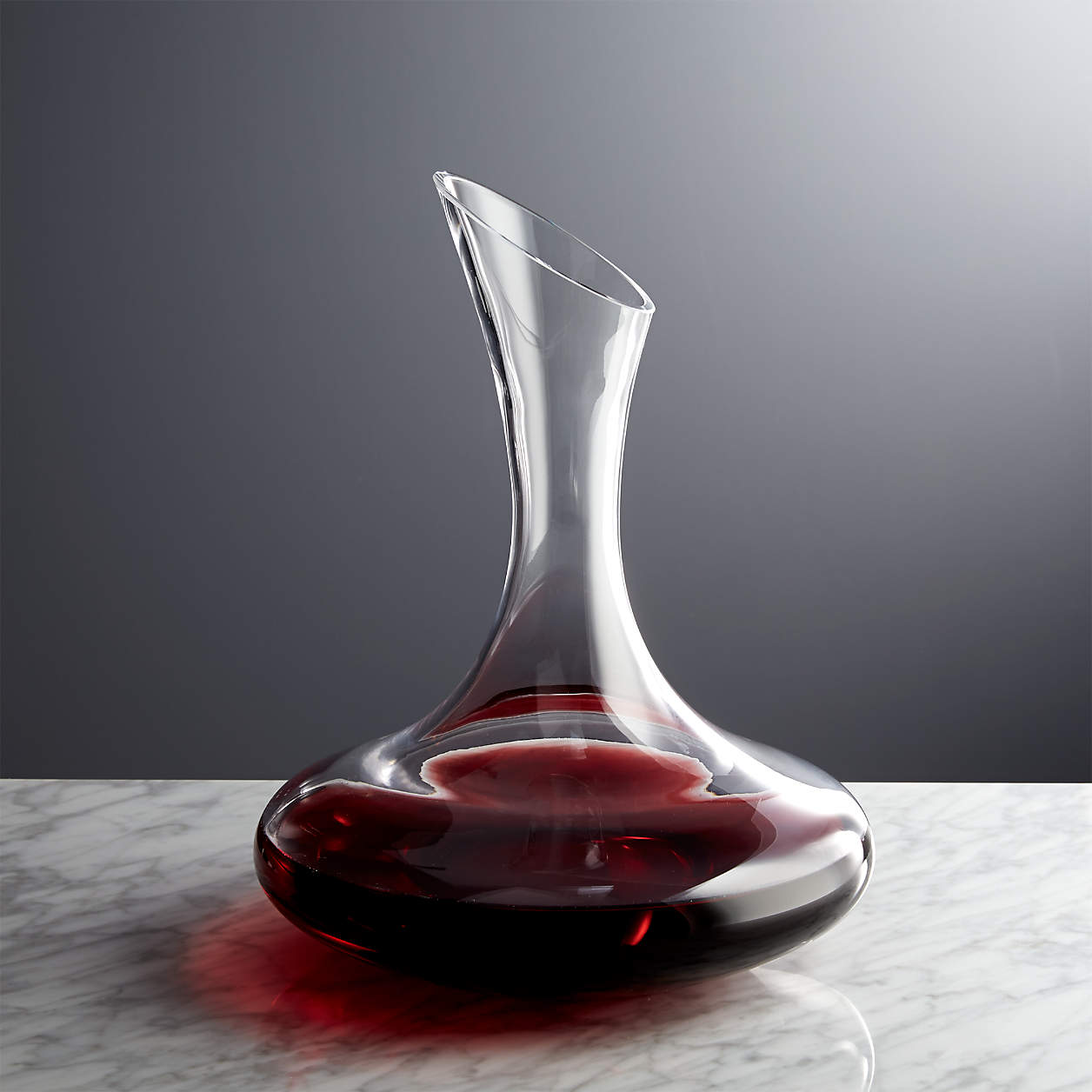 Swoon Wine Decanter + Reviews Crate & Barrel Canada