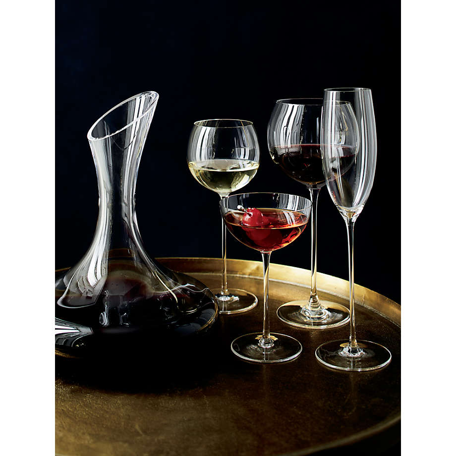 Camille Long Stem Red Wine Glass, Set of 4