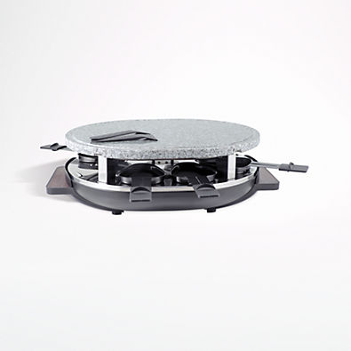View Swissmar Matterhorn 8-Personal Black Raclette with Granite Stone Grill Top details