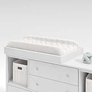 Crate and barrel 2025 baby changing table