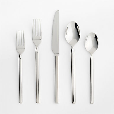 View Sylvie 5-Piece Mirror Flatware Place Setting details