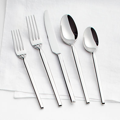 View Sylvie 20-Piece Mirror Flatware Set details