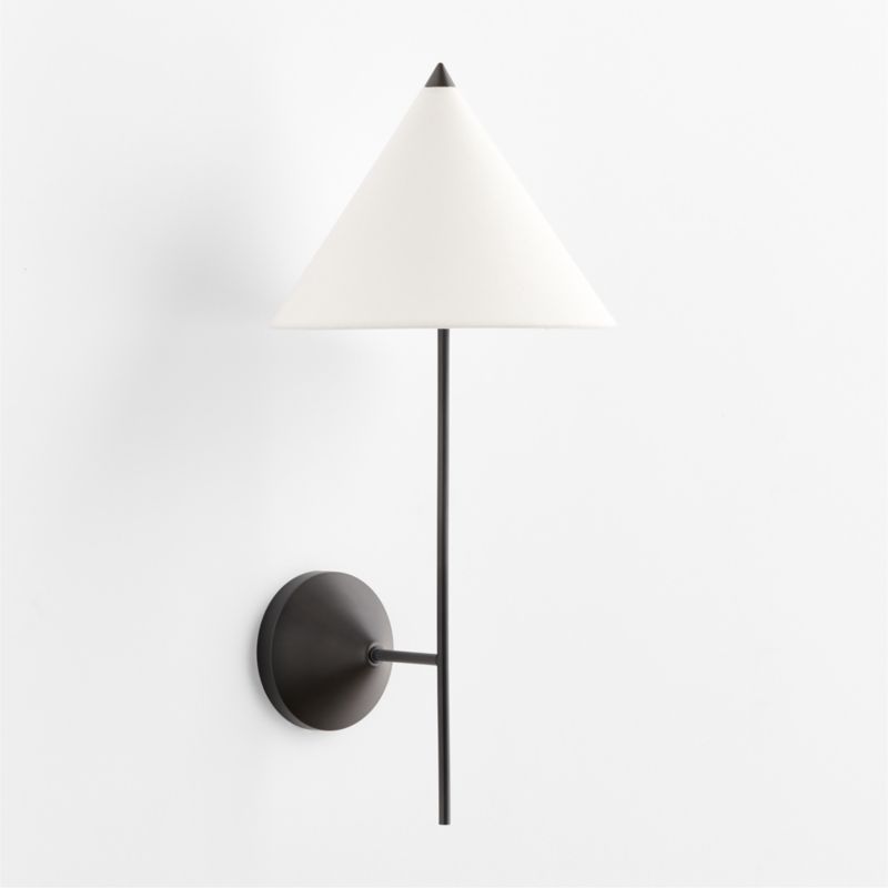 Seymour Black Wall Sconce Light - image 6 of 9