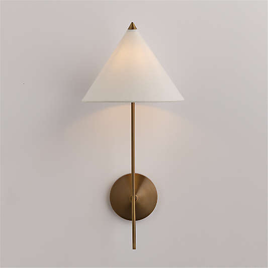 Seymour Brass Wall Sconce Light